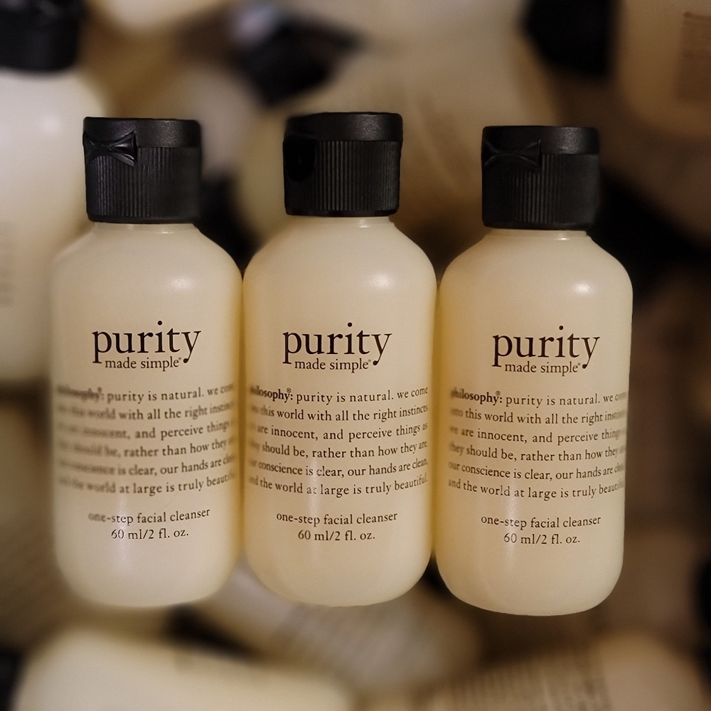 Philosophy Purity Face Wash - Three 2oz Bottles